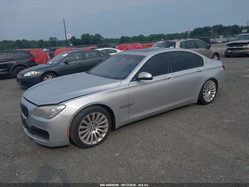 BMW 750I 2013 VIN WBAYB6C50DD223609