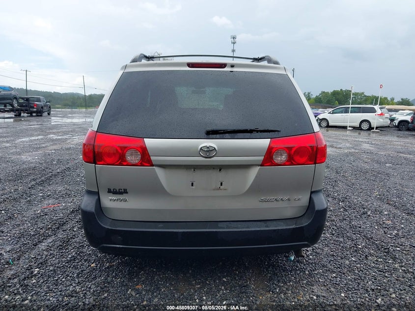 TOYOTA SIENNA 2009 VIN 5TDZK23C89S230401
