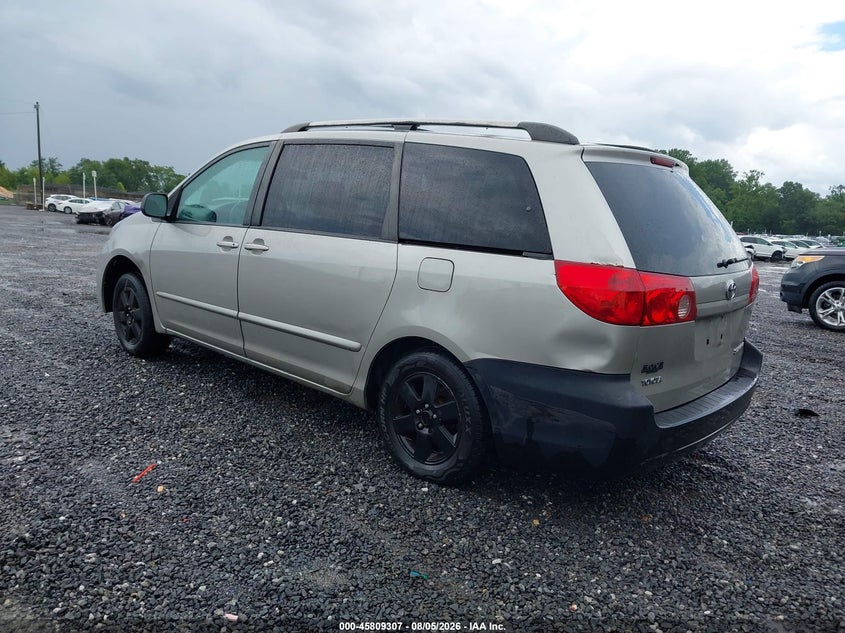 TOYOTA SIENNA 2009 VIN 5TDZK23C89S230401