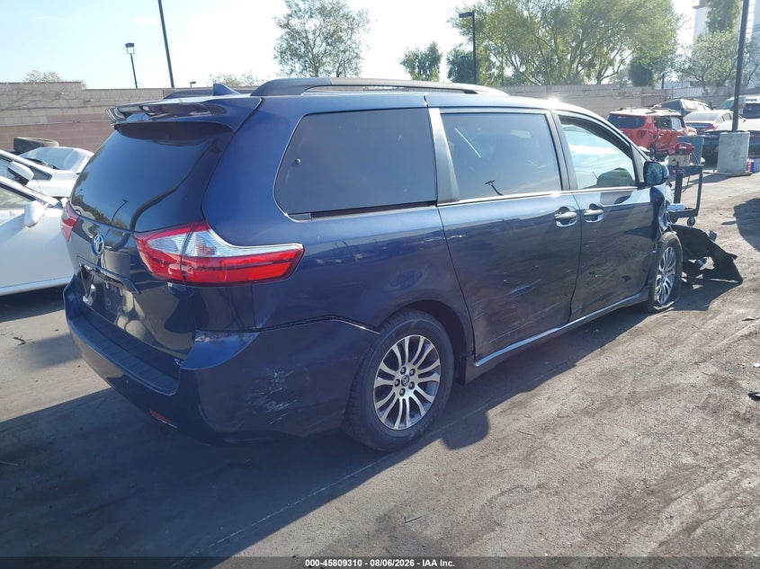 Vin: 5tdyz3dc8ks995352, lot: 46308156, toyota sienna xle 8 passenger 20194