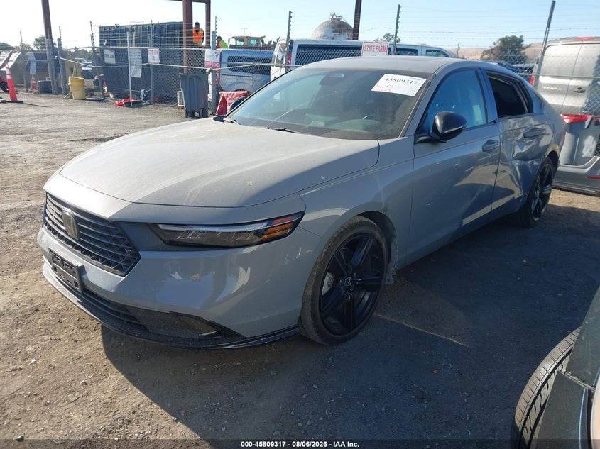 Vin: 1hgcy2f70ra064635, lot: 46308163, honda accord hybrid sport-l 20242