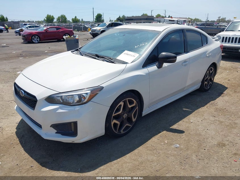 Vin: 4s3gkal68h3600239, lot: 46308185, subaru impreza 2.0i sport 20172
