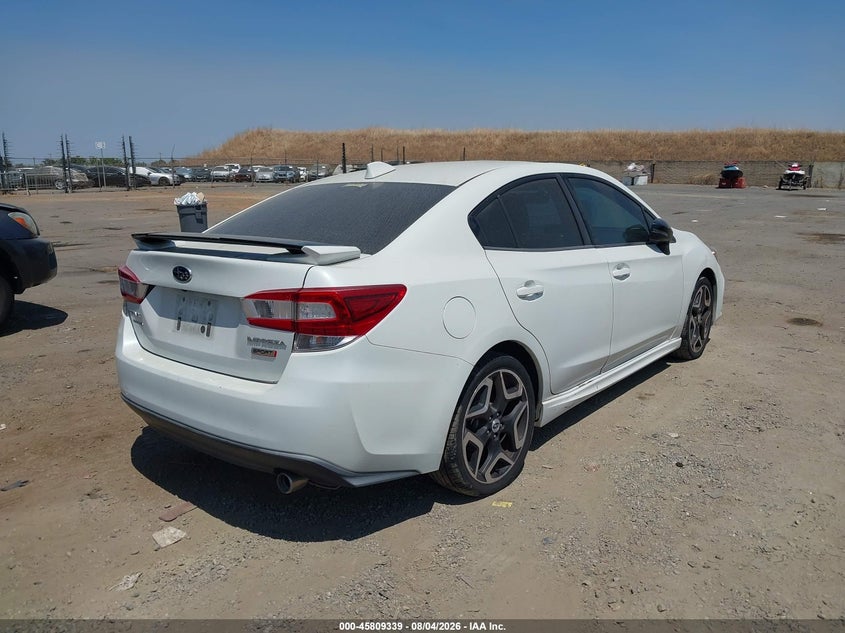 Vin: 4s3gkal68h3600239, lot: 46308185, subaru impreza 2.0i sport 20174