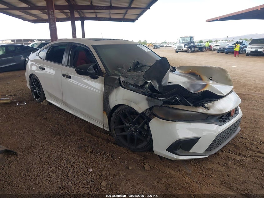 Vin: 2hgfe1e54rh472282, lot: 46308196, honda civic si sedan 2024 img_1