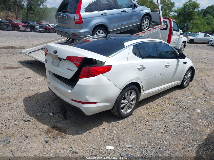Vin: knagn4a77b5191826, lot: 46308203, kia optima ex 20114