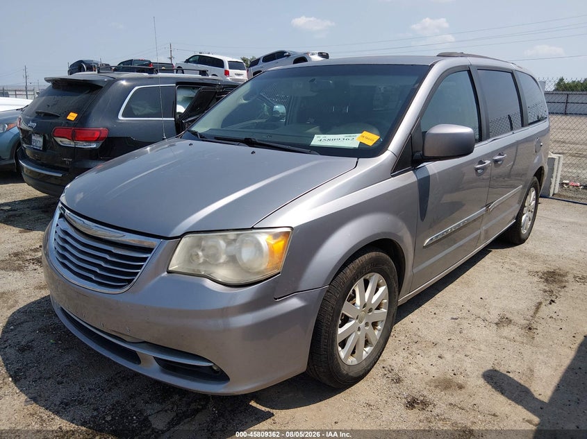 Vin: 2c4rc1bg2dr711970, lot: 46308208, chrysler town & country touring 20132