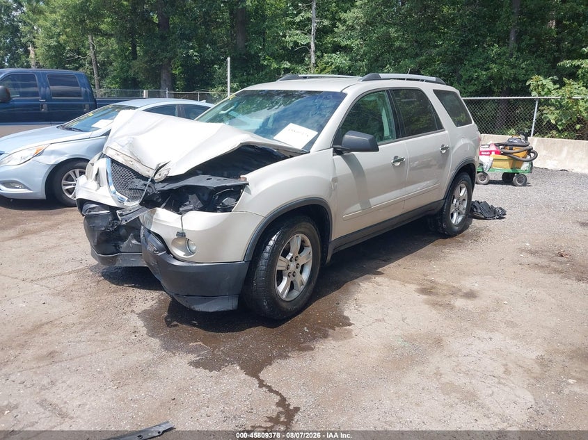 Vin: 1gkkrped0cj269038, lot: 46308224, gmc acadia sle 20122