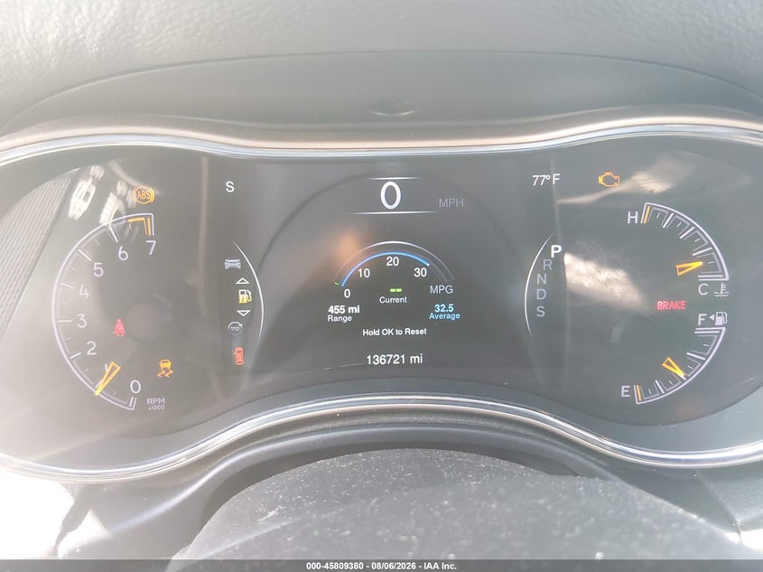 2015 JEEP GRAND CHEROKEE auction photo 7