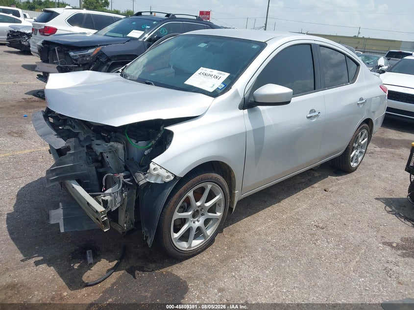 Vin: 3n1cn7ap1fl823134, lot: 46308227, nissan versa 1.6 sv 20152