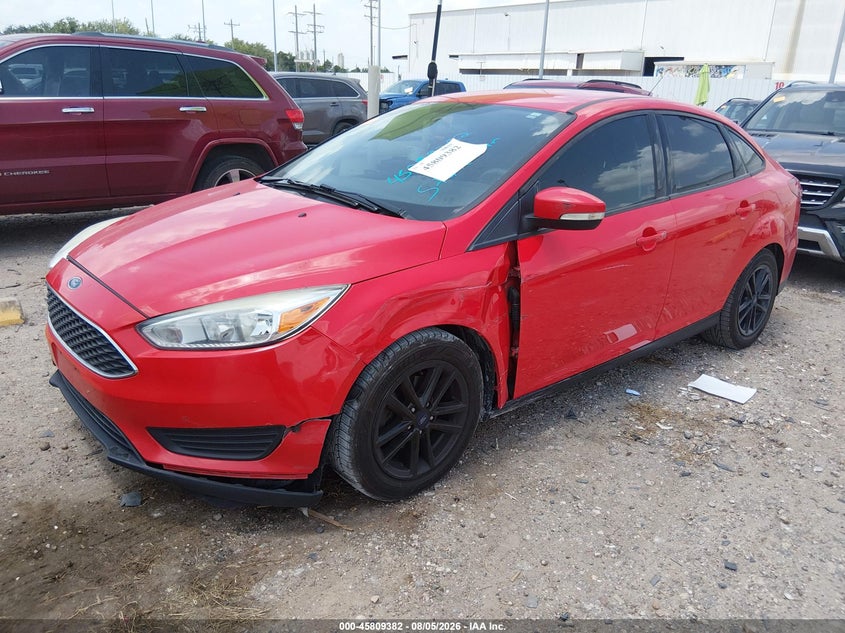 Vin: 1fadp3f26gl284305, lot: 46308228, ford focus se 20162