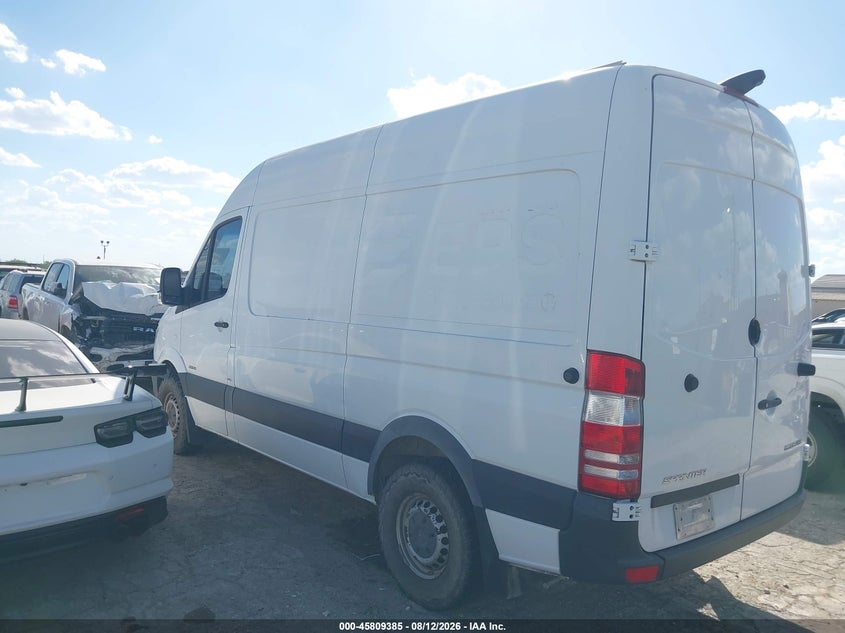 2016 MERCEDES-BENZ SPRINTER VAN 2.1L I-4 DI, DOHC, VVT, TURBO, 161HP