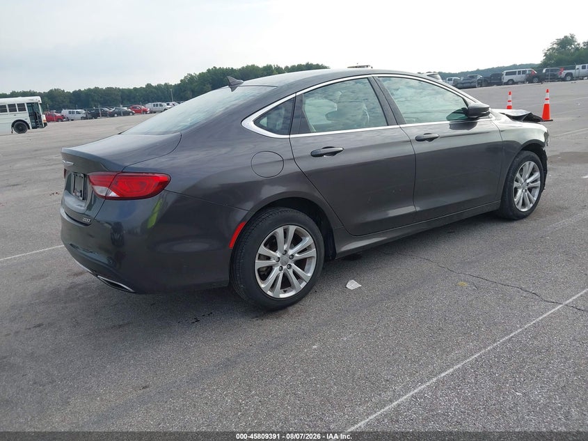 Vin: 1c3cccag6gn186971, lot: 46308237, chrysler 200 limited platinum 20164