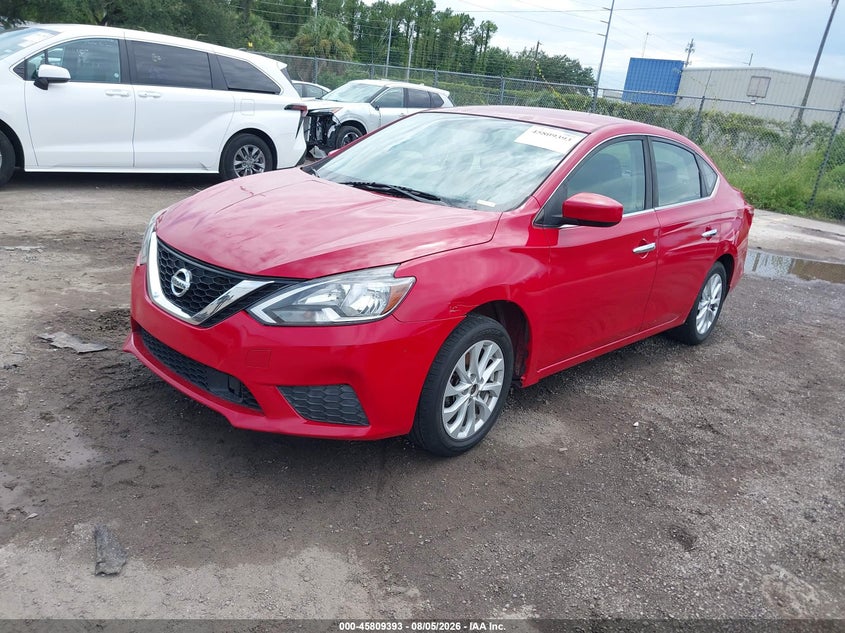 Vin: 3n1ab7ap5jy237256, lot: 46308239, nissan sentra sv 20182