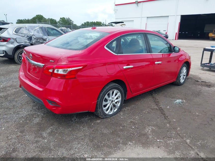 Vin: 3n1ab7ap5jy237256, lot: 46308239, nissan sentra sv 20184