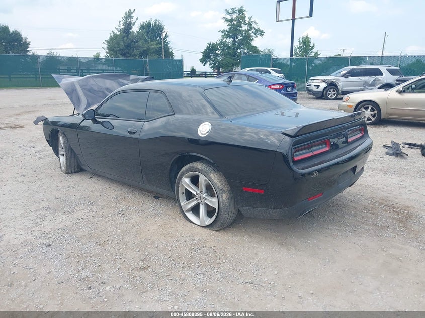 Vin: 2c3cdzag2jh110292, lot: 46308241, dodge challenger sxt 20183