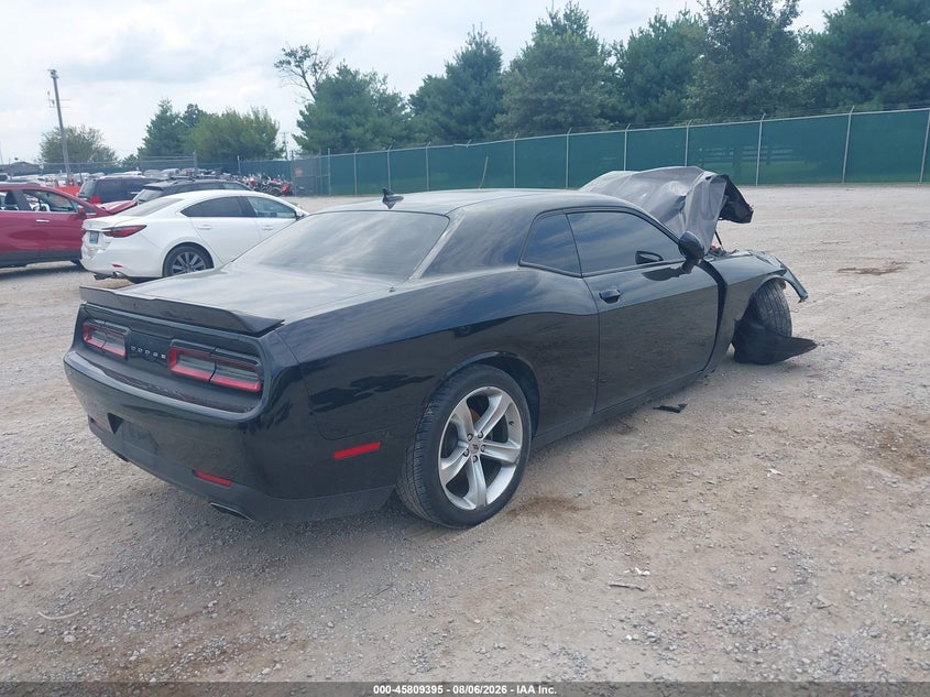 Vin: 2c3cdzag2jh110292, lot: 46308241, dodge challenger sxt 20184
