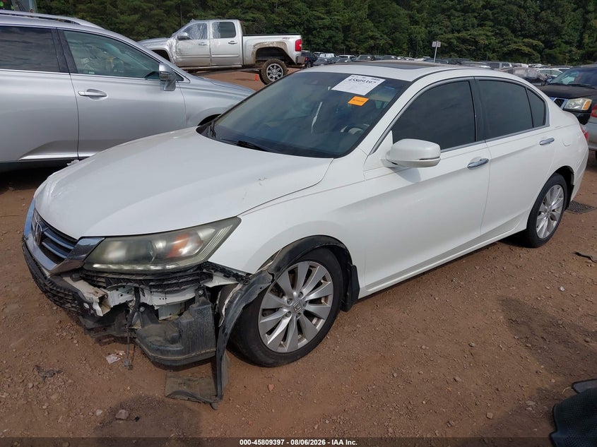 Vin: 1hgcr3f85ea017834, lot: 46308243, honda accord ex-l v-6 20142