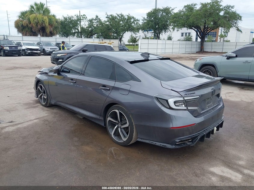 Vin: 1hgcv2f33ka006577, lot: 46308244, honda accord sport 2.0t 20193
