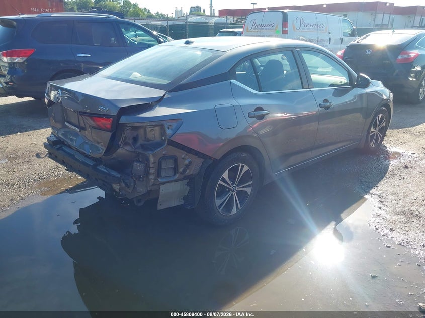 Vin: 3n1ab8cv2py250945, lot: 46308246, nissan sentra sv xtronic cvt 20234