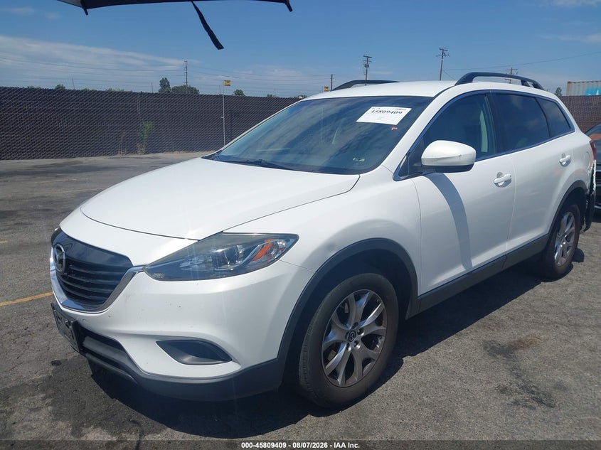 Vin: jm3tb2cv6e0444072, lot: 46308255, mazda cx-9 touring 20142