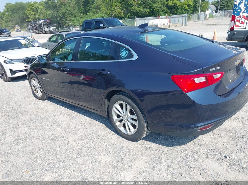 Vin: 1g1ze5st1gf305360, lot: 46308274, chevrolet malibu 1lt 20163