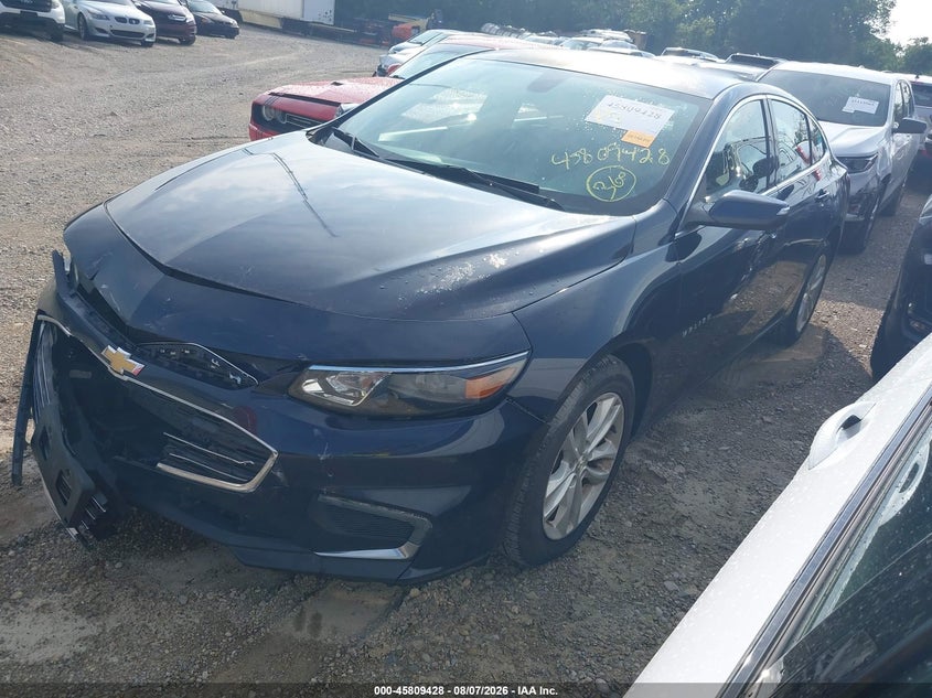 Vin: 1g1ze5st1gf305360, lot: 46308274, chevrolet malibu 1lt 20162