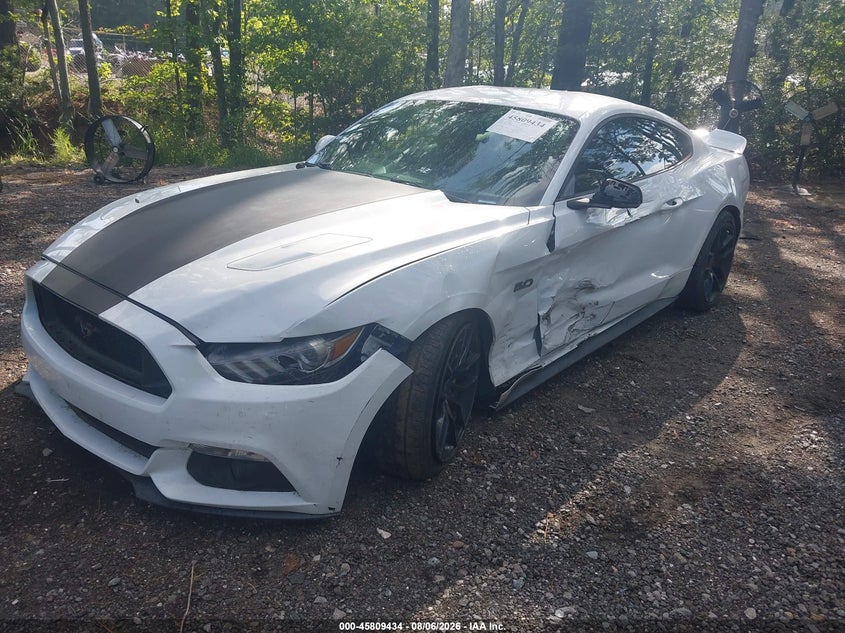 Vin: 1fa6p8cf1f5332051, lot: 46308280, ford mustang gt premium 20152
