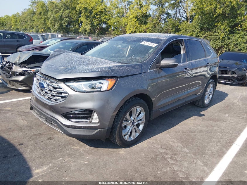Vin: 2fmpk4k91nba37068, lot: 46308281, ford edge titanium 20222