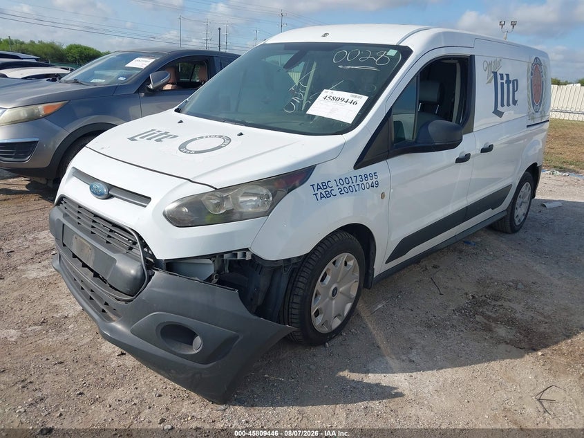 Vin: nm0ls7e71h1300283, lot: 46308292, ford transit connect xl 20172