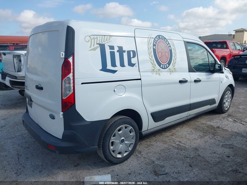 Vin: nm0ls7e71h1300283, lot: 46308292, ford transit connect xl 20174
