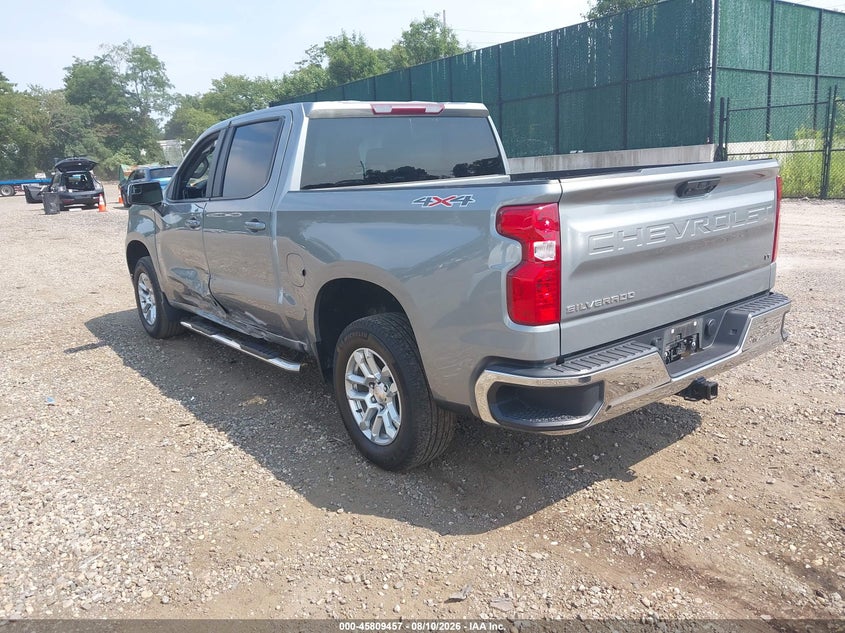 Vin: 1gcpdkek6rz262199, lot: 46308303, chevrolet silverado 1500 4wd  short bed lt with 2fl 20243