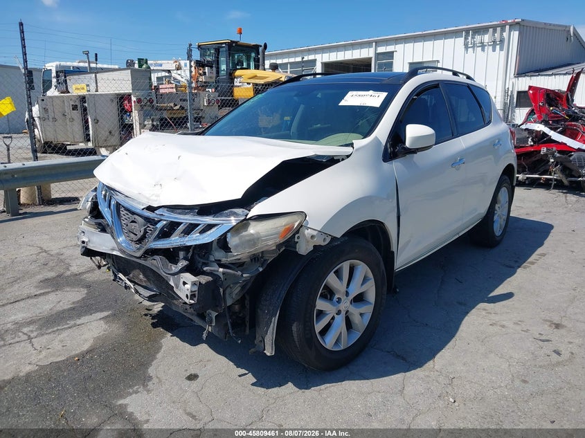 Vin: jn8az1mu0ew411274, lot: 46308307, nissan murano sl 20142
