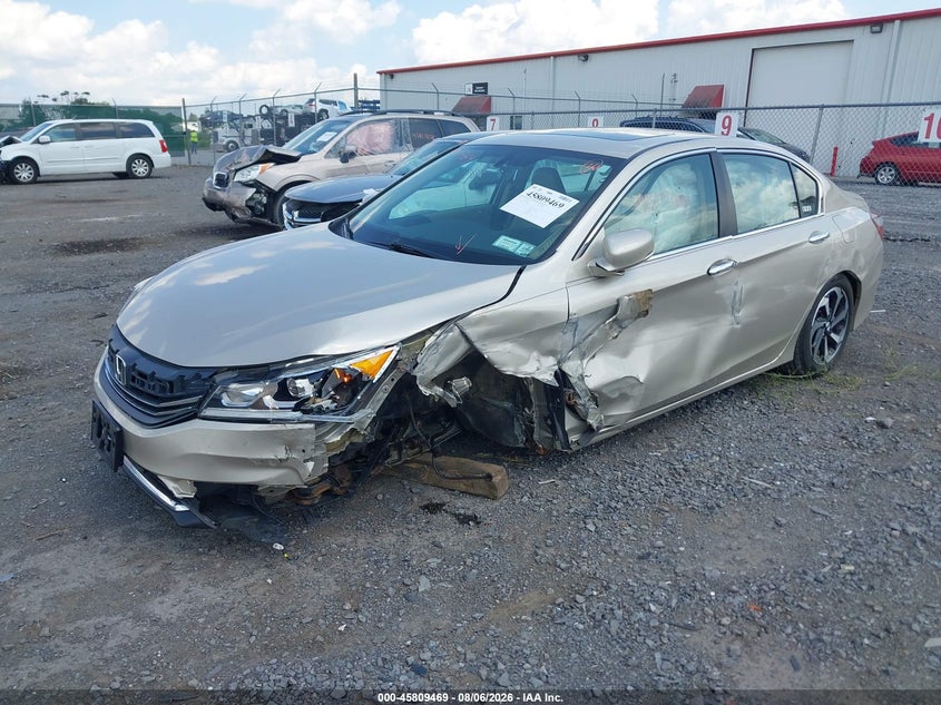 Vin: 1hgcr2f82ga035589, lot: 46308315, honda accord ex-l 20162