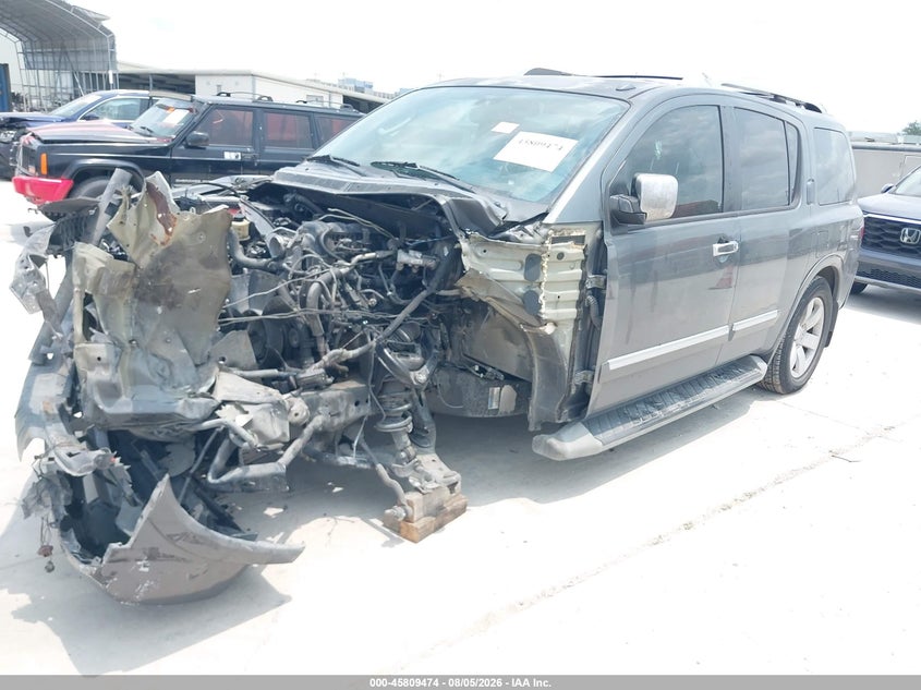 Vin: 5n1ba0nd7an620751, lot: 46308320, nissan armada titanium 20102