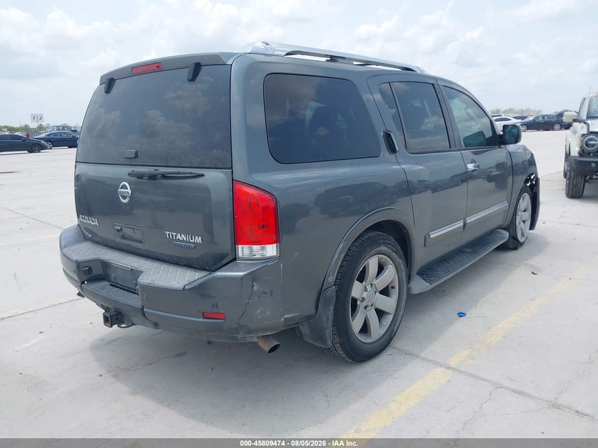 Vin: 5n1ba0nd7an620751, lot: 46308320, nissan armada titanium 20104