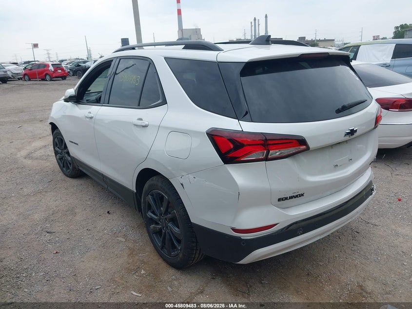 Vin: 3gnaxwev3ns200465, lot: 46308329, chevrolet equinox awd rs 20223