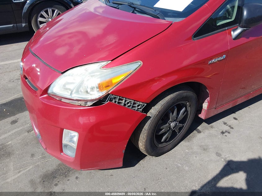 TOYOTA PRIUS 2010 VIN JTDKN3DU4A0237035