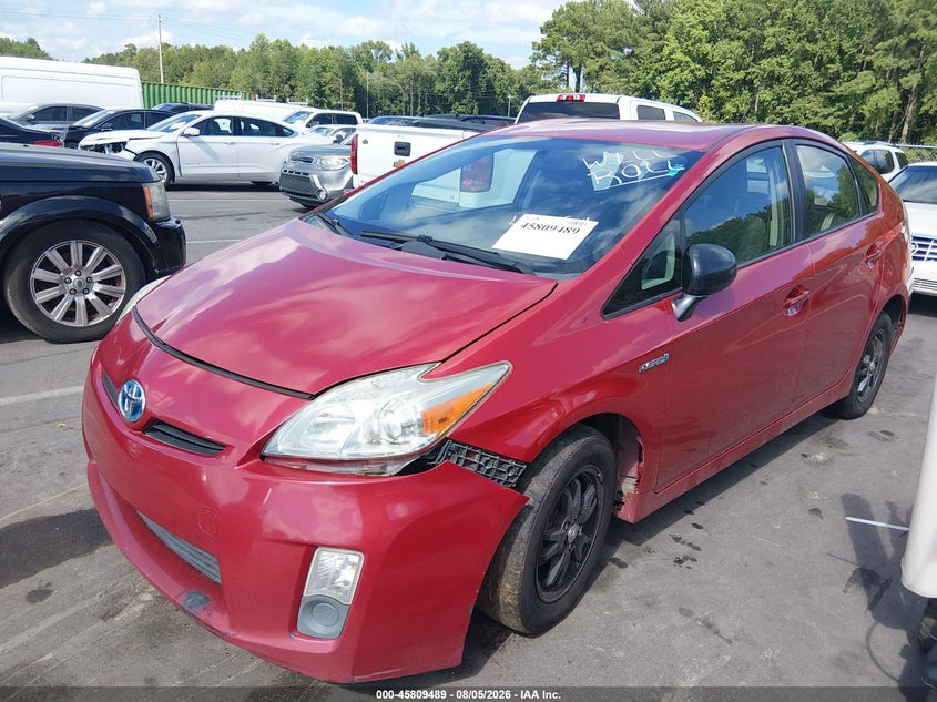 2010 Toyota Prius, Front End, IAAI, VIN JTDKN3DU4A0237035 — photo 2