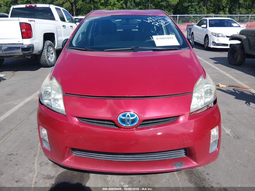 TOYOTA PRIUS 2010 VIN JTDKN3DU4A0237035