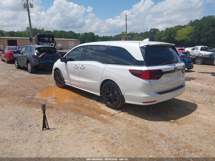 Vin: 5fnrl6h98pb047194, lot: 46308354, honda odyssey elite 20233