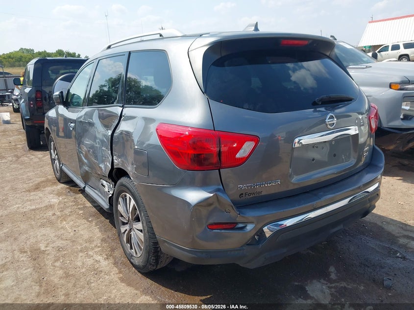 Vin: 5n1dr2mmxkc588051, lot: 46308376, nissan pathfinder sv 20193