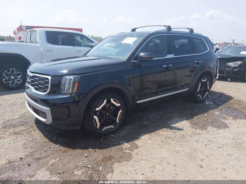 2024 Kia Telluride S, Rear, IAAI, VIN 5XYP6DGC3RG442461 — photo 2