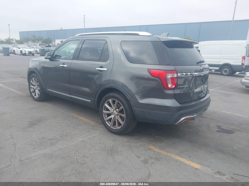 Vin: 1fm5k7fh1hge24971, lot: 46308393, ford explorer limited 20173