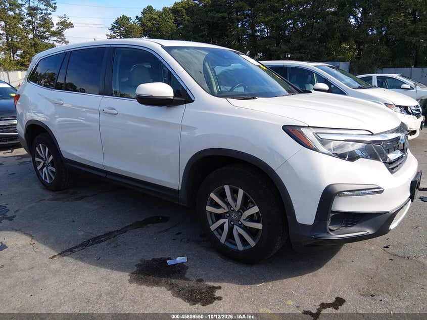 Vin: 5fnyf6h52mb032668, lot: 46308396, honda pilot awd ex-l 2021 img_1