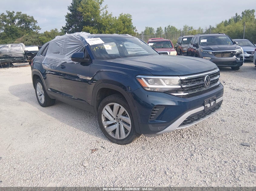 Vin: 1v2ke2ca1nc227227, lot: 46308399, volkswagen atlas cross sport 3.6l v6 se w/technology 2022 img_1