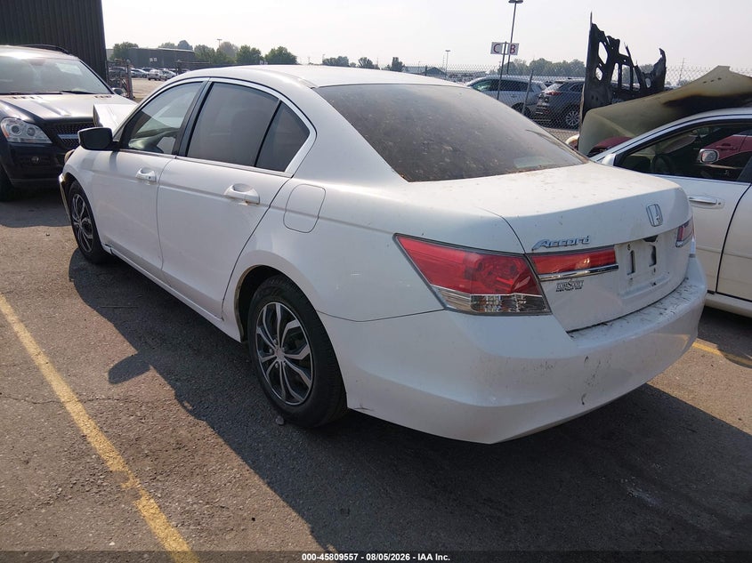 Vin: 1hgcp2f35ba146706, lot: 46308403, honda accord 2.4 lx 20113