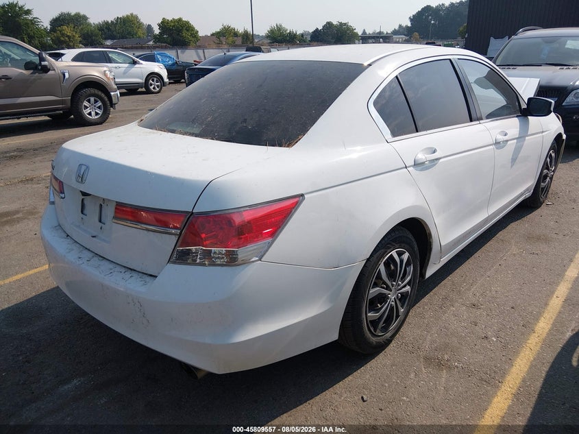 Vin: 1hgcp2f35ba146706, lot: 46308403, honda accord 2.4 lx 20114