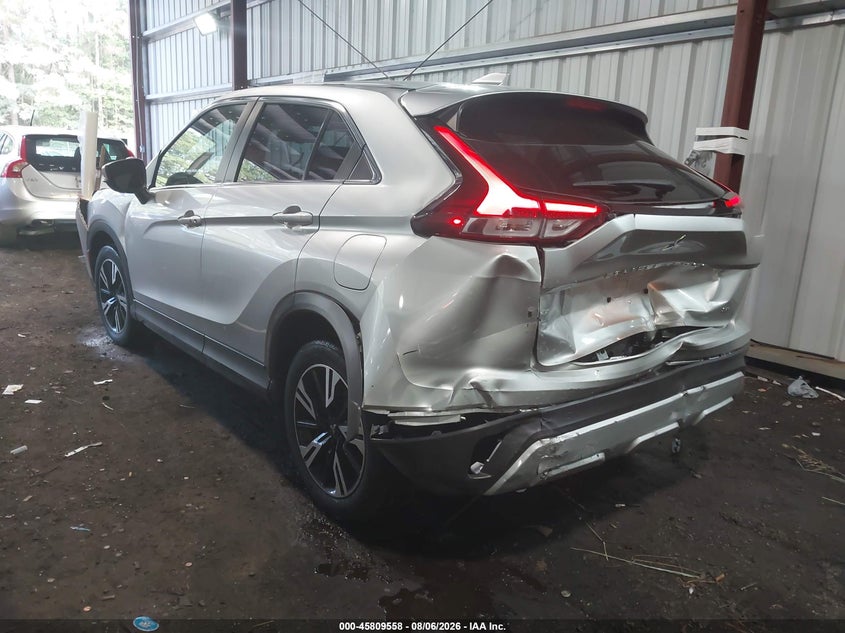 Vin: ja4atwaa7pz019909, lot: 46308404, mitsubishi eclipse cross se s-awc/sel s-awc 20233