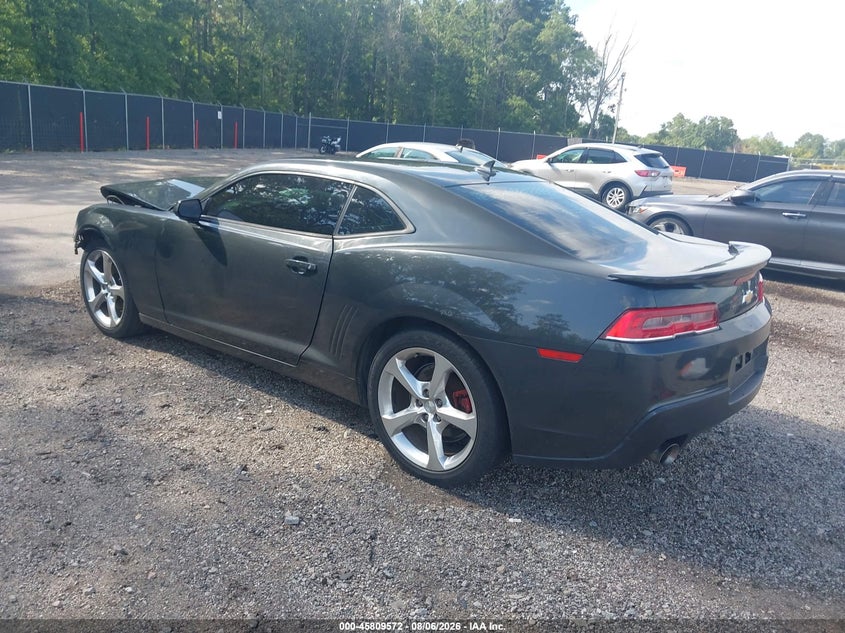 Vin: 2g1fd1e36f9266637, lot: 46308418, chevrolet camaro 1lt 20153