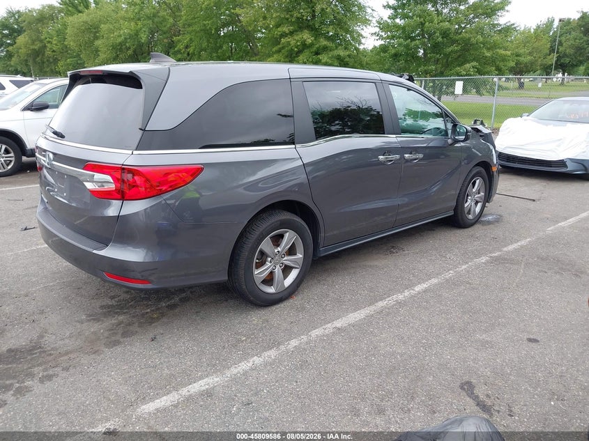 Vin: 5fnrl6h56kb059270, lot: 46308432, honda odyssey ex 20194